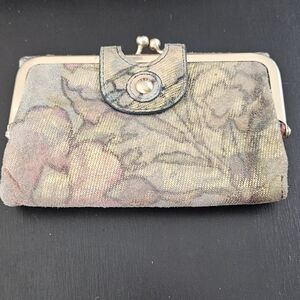 HOBO Floral Patterned Wallet - Multicolor